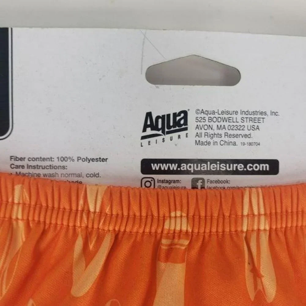 Swimschool Reusable Level 1 Swim Diaper 18 Months Swimwear‎ Orange Unisex